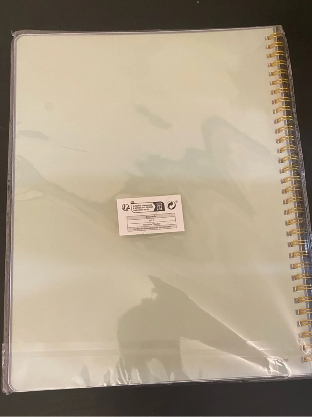 Green Floral Spiral Calendar Planner